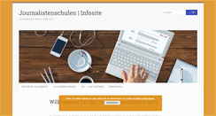 Desktop Screenshot of journalistenschulen.info